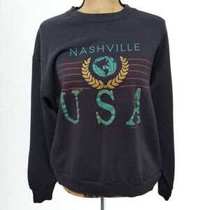 Vintage 90s Nashville USA Crewneck Women's Size XL